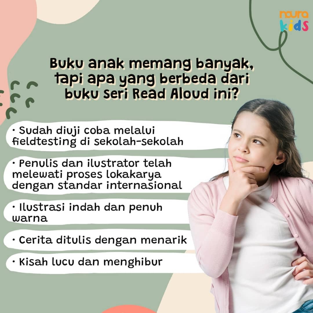 BukuWanita's tweet photo. Buku2 anaknya cocok banget buat dibacakan Nyaring. #SerialReadAloud. Bisa beli satuan,bisa beli bundling loh Moms.

Yuk Order 👉 https://t.co/AoCA8qIM3H 

@mizanmediautama 
@NouraPublishing 

#roomtoread 
#promobw https://t.co/aXvOaXXdwe