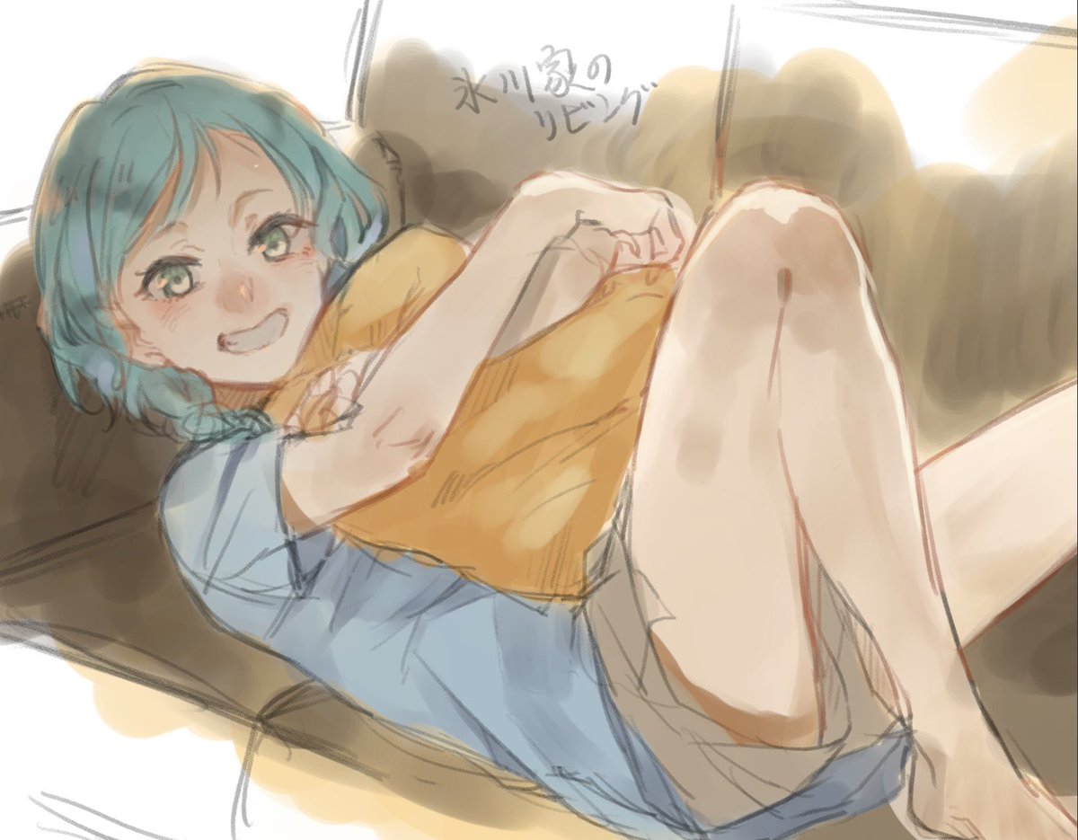 氷川日菜 「サボりすぎrkgk 」|こずみっく㌠のイラスト