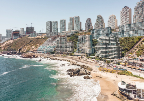 The CenterFor those that like to be closer to the capitalThe center offers great locations like vina del mar (often voted the best quality of life in south America)The center has mild climates, summer and winter months