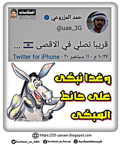 وغدا نبكى على حائط  المبكى