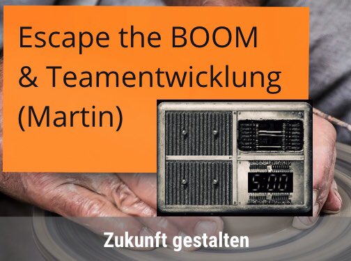 aigner_martin's tweet image. Ein Teil von Dir war live dabei .... @EscapeTheBoom 💣 war dabei ... habe mir erlaubt eine Session anzubieten ;-) #pmcampber #agilegame