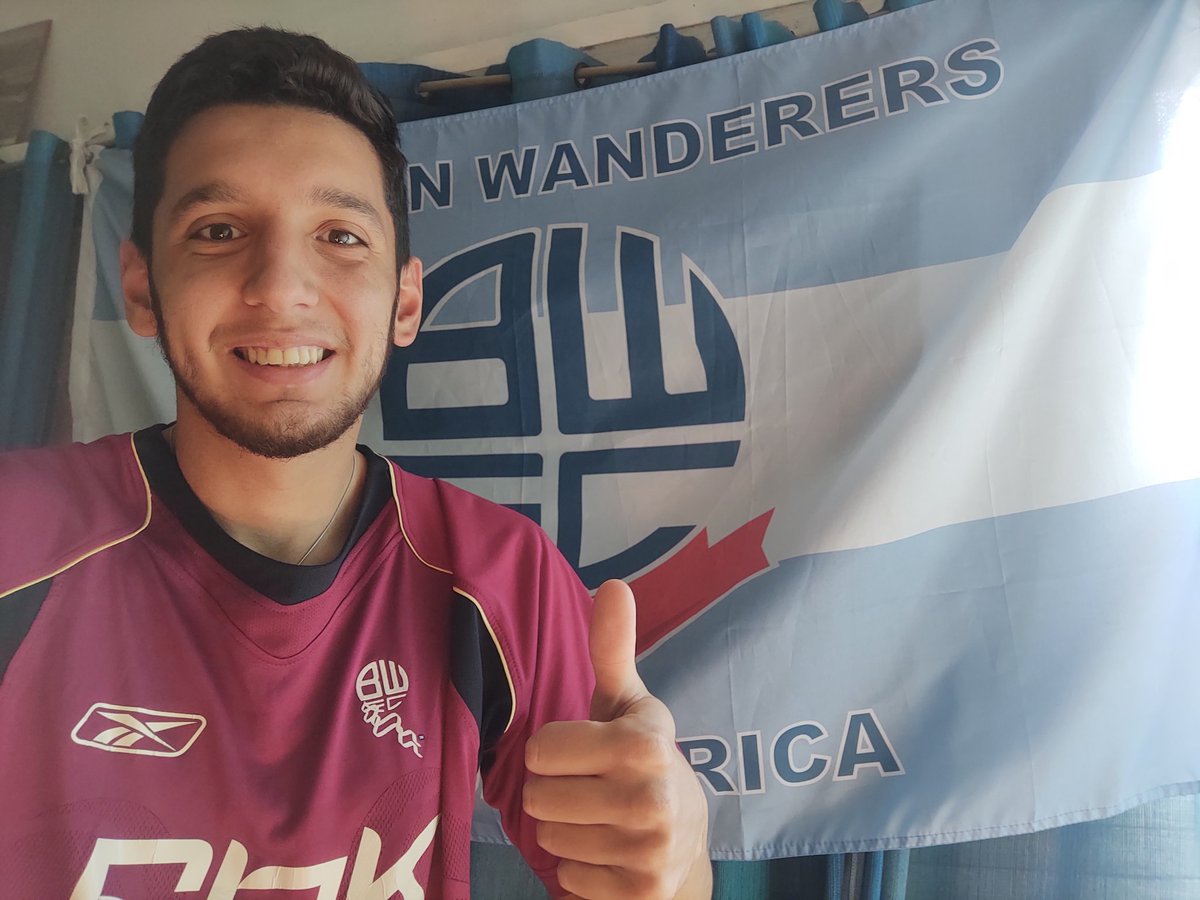 BWFC_Latam's tweet photo. @OfficialBWFC Today I changed my shirt to see if we have more luck. From Argentina 🇦🇷🐘💙 #BWFC https://t.co/ZSF8LJ2fQM