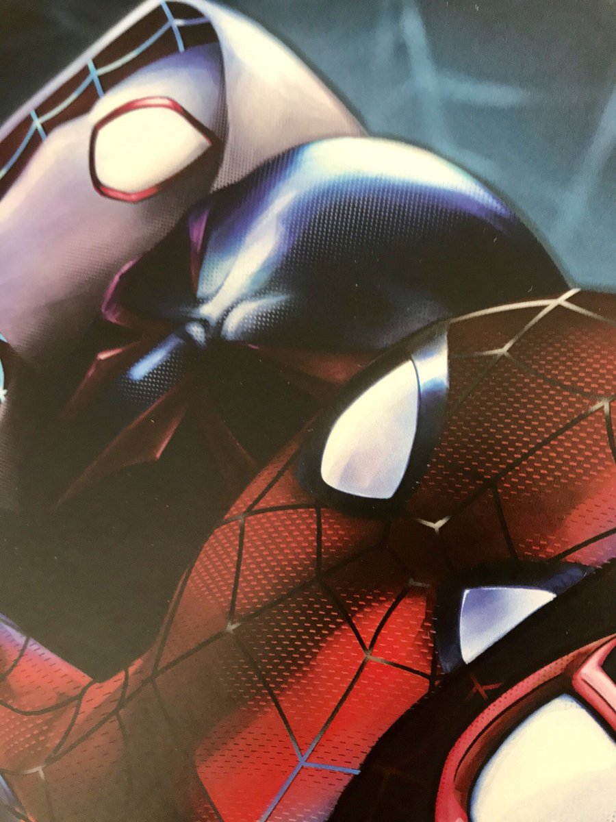 EthanCastillo05's tweet image. So excited for Day 2 at @LightBoxExpo! ⁣Here’s my #LightBoxExpo Exclusive Colorway “Spidey &amp;amp; Friends” Print measuring 8” x 17”. Limited Edition of 50, signed and numbered. Link in my bio. I’m at Booth 603 so say hi!#LBXONLINE2020 #LBX2020  #SpiderMan⁣ #MilesMorales #SpiderGwen