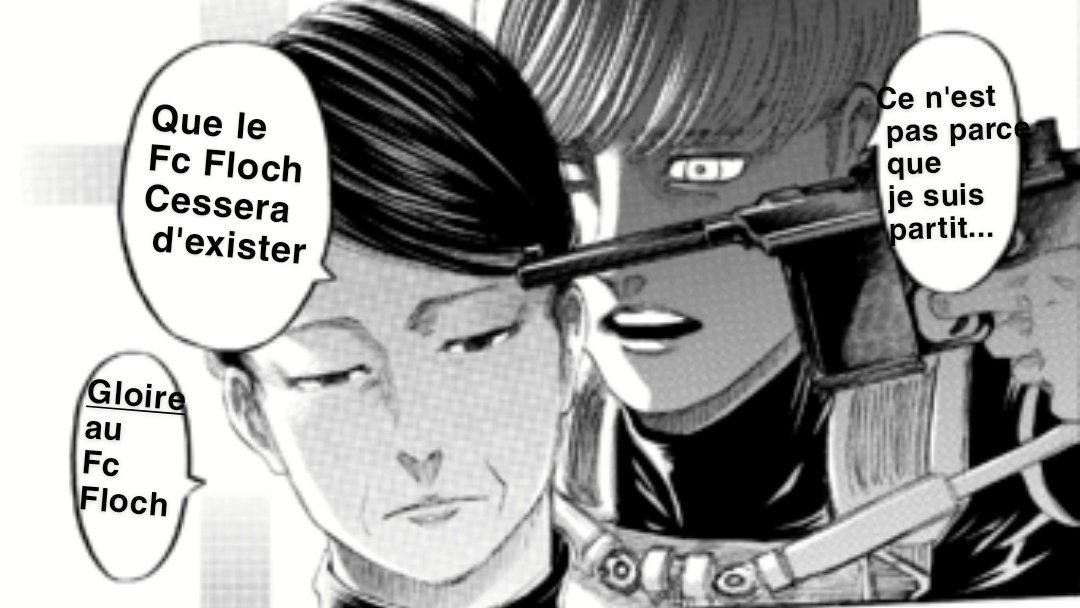 ShinjiZeppeli's tweet photo. #aot132spoiler
Le Fc Floch je vous propose qu'on se donne tous RDV habillé en noir avec un drapeau du Fc Floch à l'Église demain pour notre leader suprême et veiller à ce qu'il se porte le mieux possible là-haut.
Nous verserons une coupe de saké sur sa pierre tombale.
#FCFLOCH https://t.co/QV0x215tAA