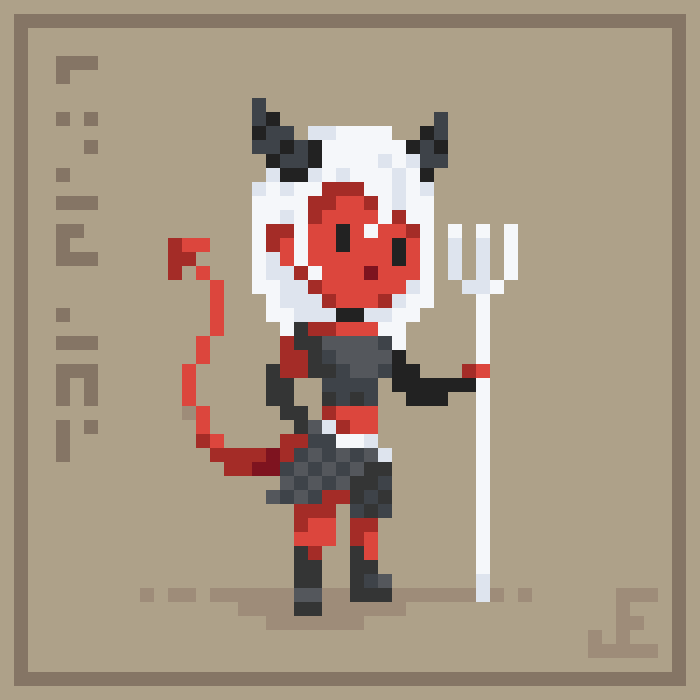 PixelStudioTeam's tweet photo. 'Imp' made by Qv Jamasia for #pixelnetwork by #pixelstudio #pixelart https://t.co/bTeesxHzRS