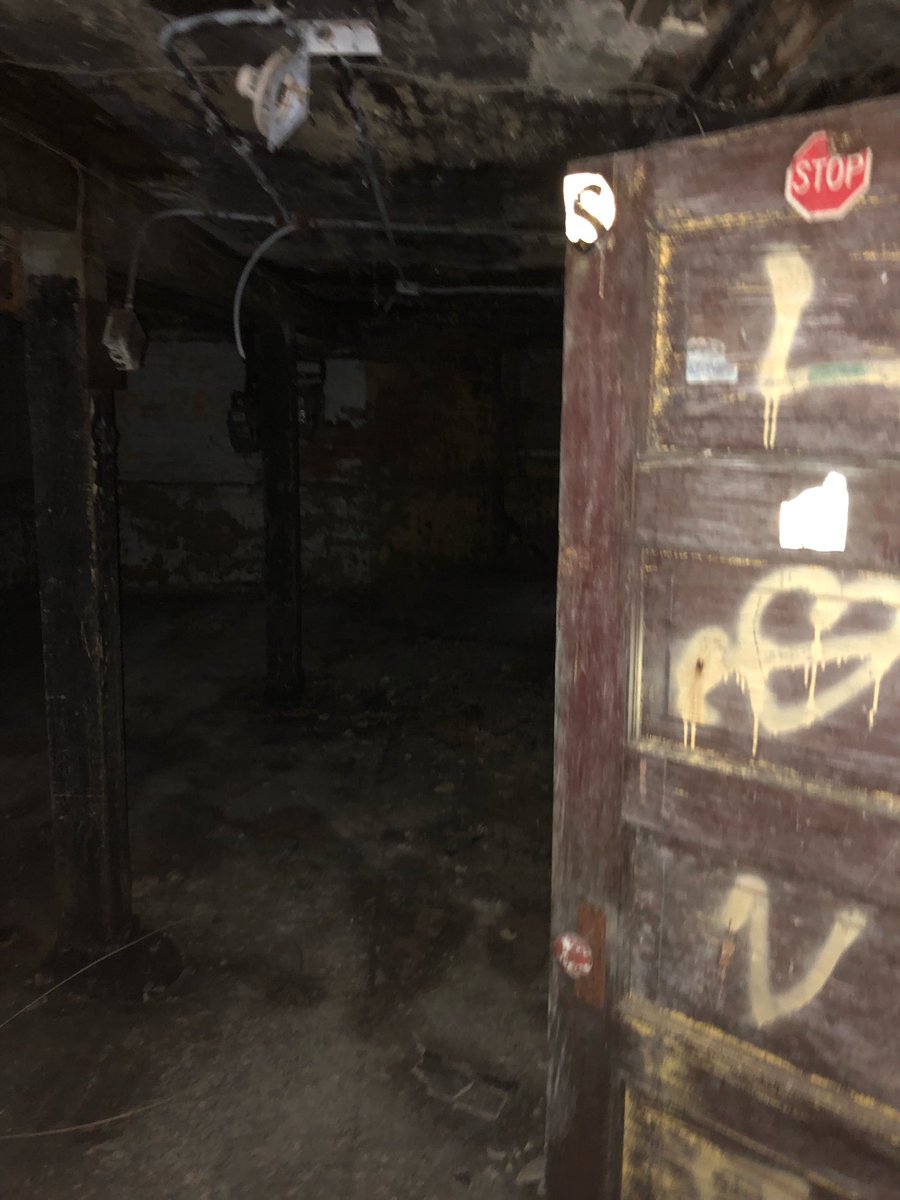 Here’s how the basement looked