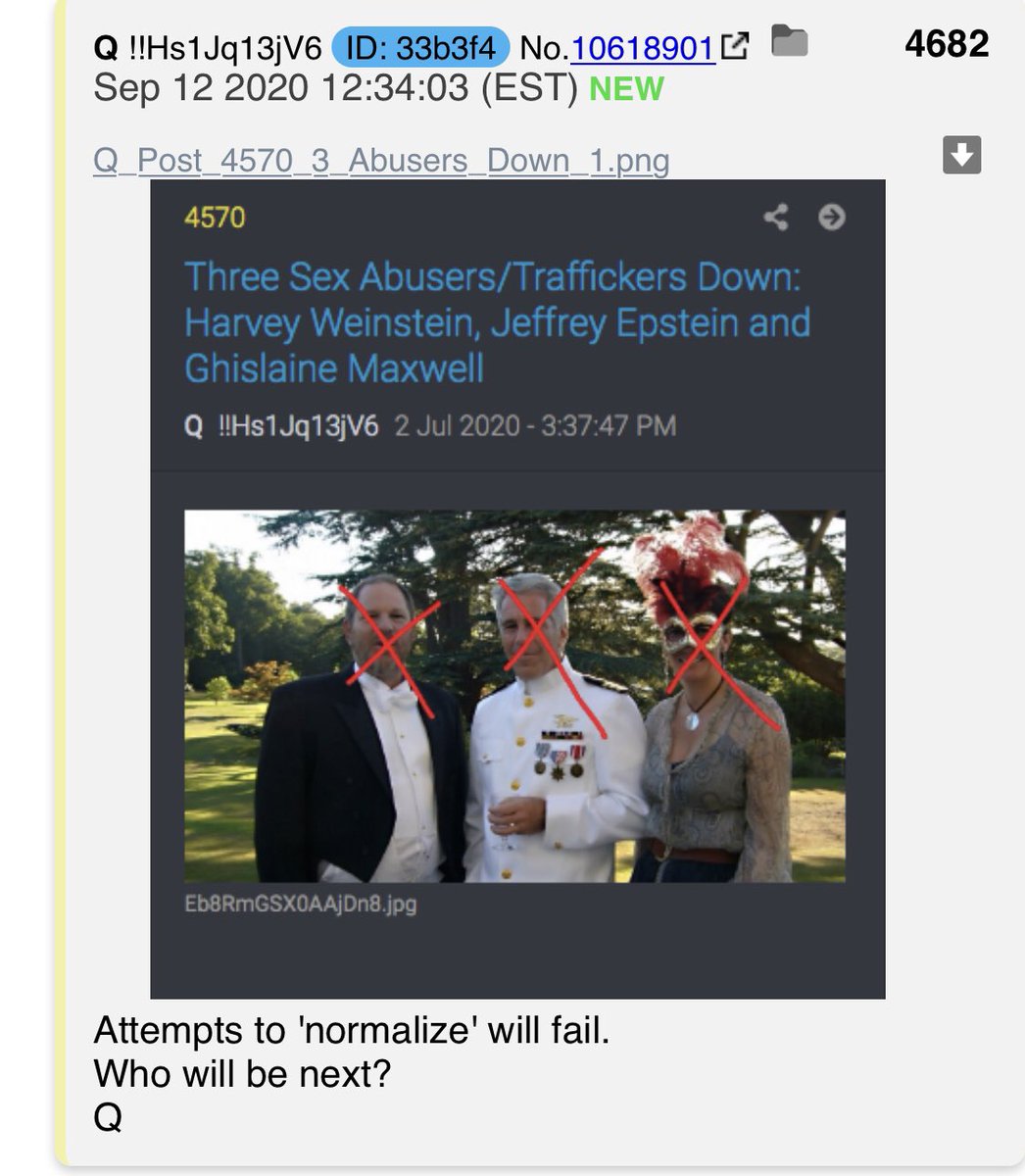 4682-Attempts to 'normalize' will fail.Who will be next?Q