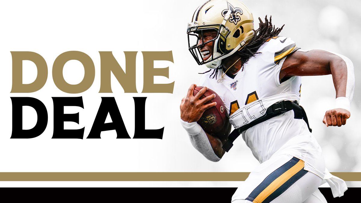 Saints's tweet photo. 🚨 @A_kamara6 and the #Saints agree to a 5-year extension! 🚨
 
#SaintsGameday can't get here soon enough! ⚜️ https://t.co/JVpuFeqqG9