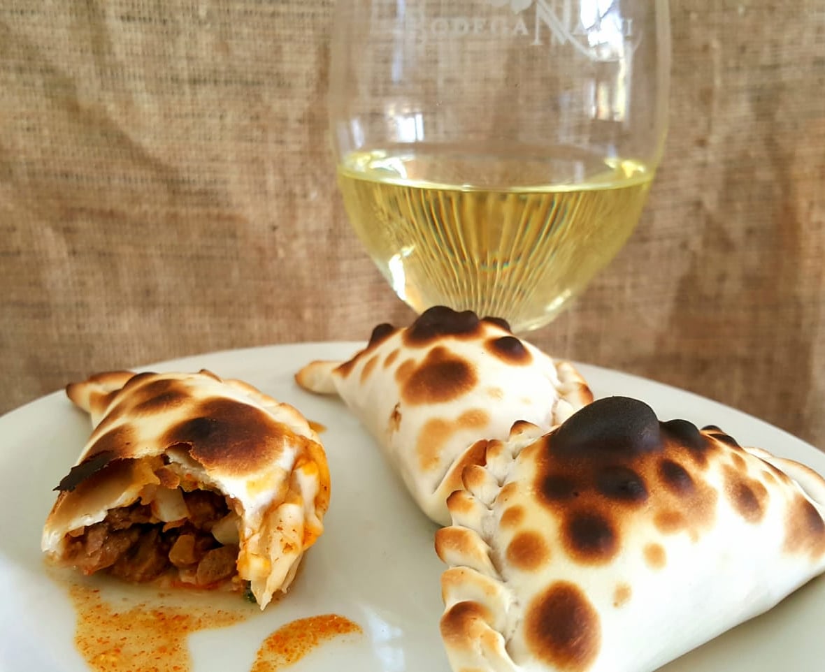 Torrontes y empanadas.