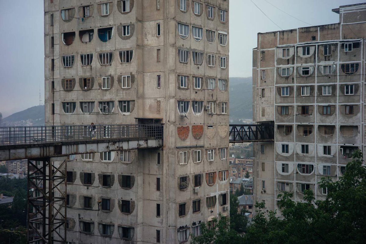 Soviet architecture as captured by Arseniy Kotov