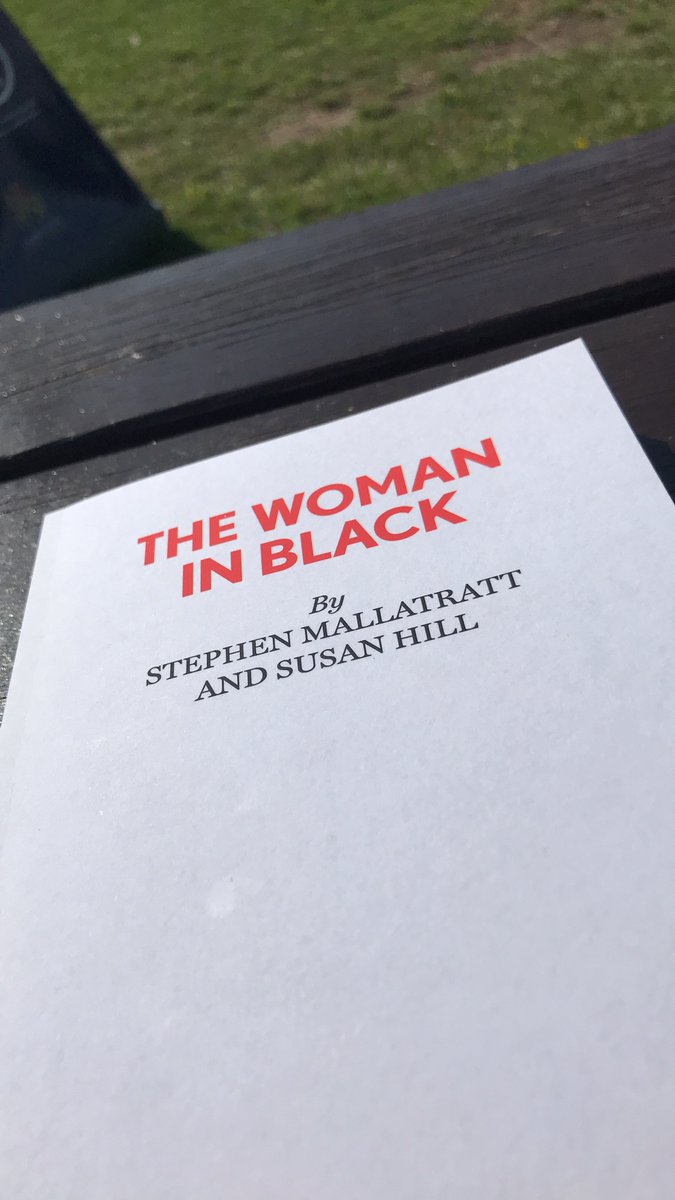 MarkSadler75's tweet image. Frightened and moved in equal measures. #TheWomanInBlack #PlayScript #Ghosts