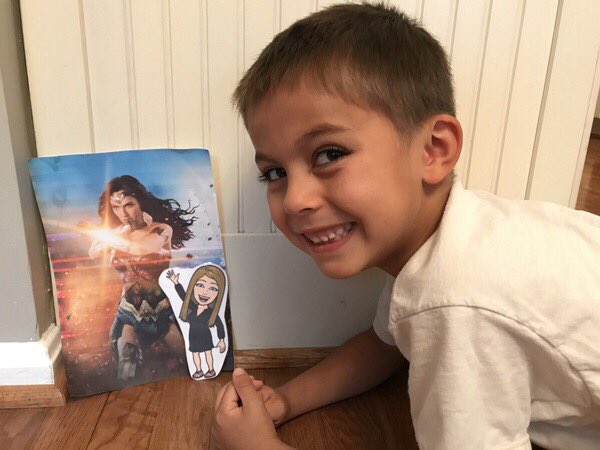 I love hearing encouraging messages from families.  Thanks to this sweet second grade family for helping me feel like a super hero!  <a href="/fcpsnews/">Fairfax Schools 🌟</a> <a href="/BonnieBraeES/">Bonnie Brae ES</a> @bbesbooks #scottiepride