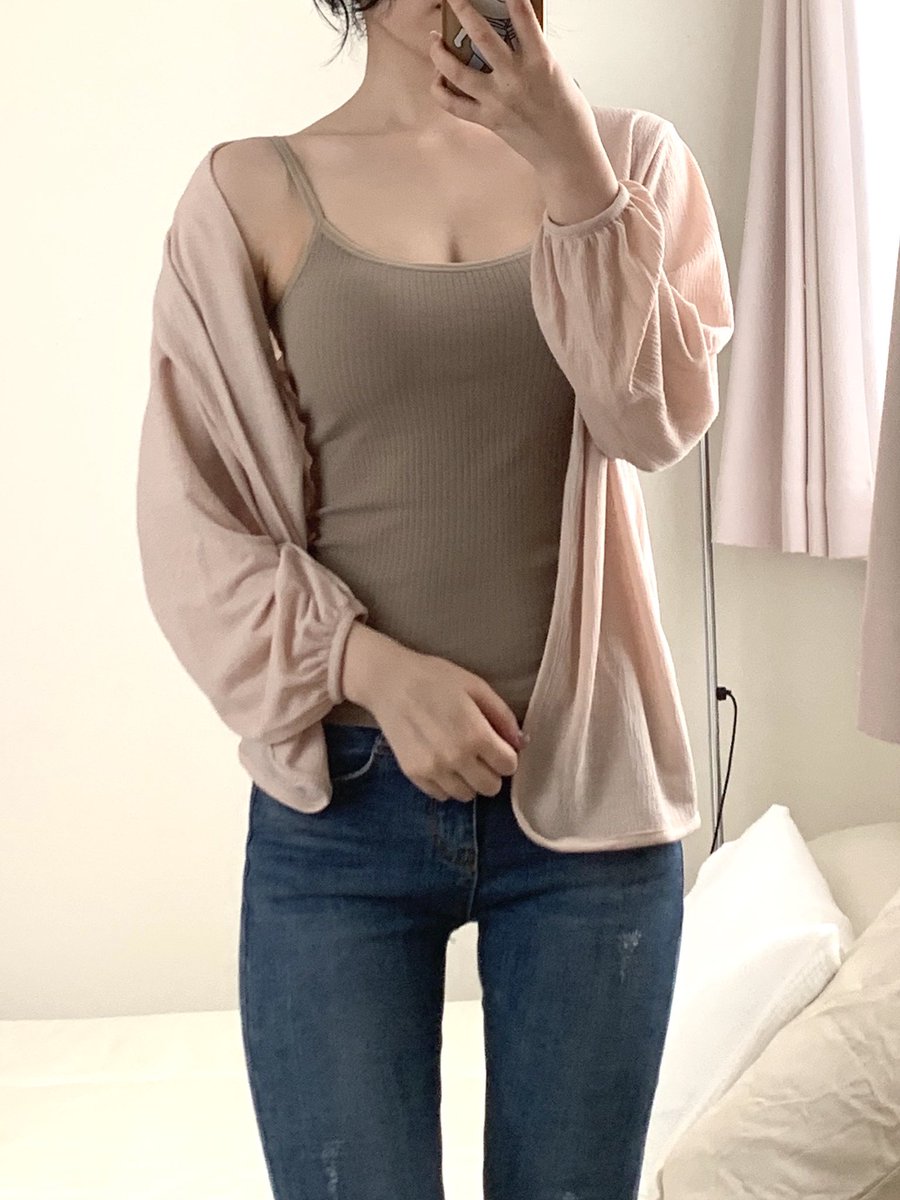 KSuuu__mI's tweet image. ~ OOTD ~
#tu_hacci さんのブラトップ‼︎
真夏だったらこれ一枚で出歩いてた...笑