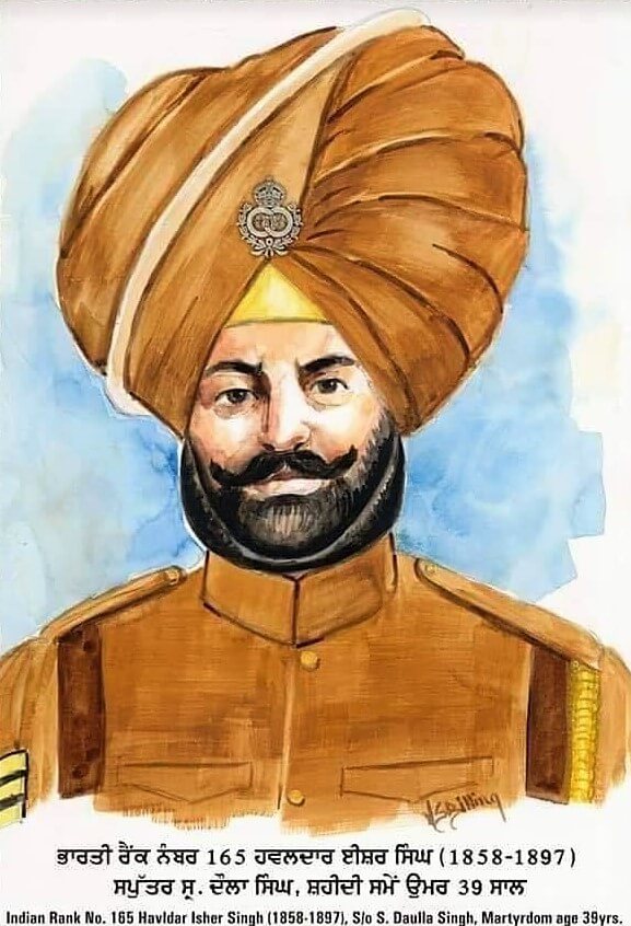 Having lost much to fighting Ishar Singh knew the game was upReturning to the roof, he flashed his last message to Fort Lockhart 'The enemy was in the fort – the Sikhs were overrun but would not surrender'Then he went down for the last time to join his men in their final stand