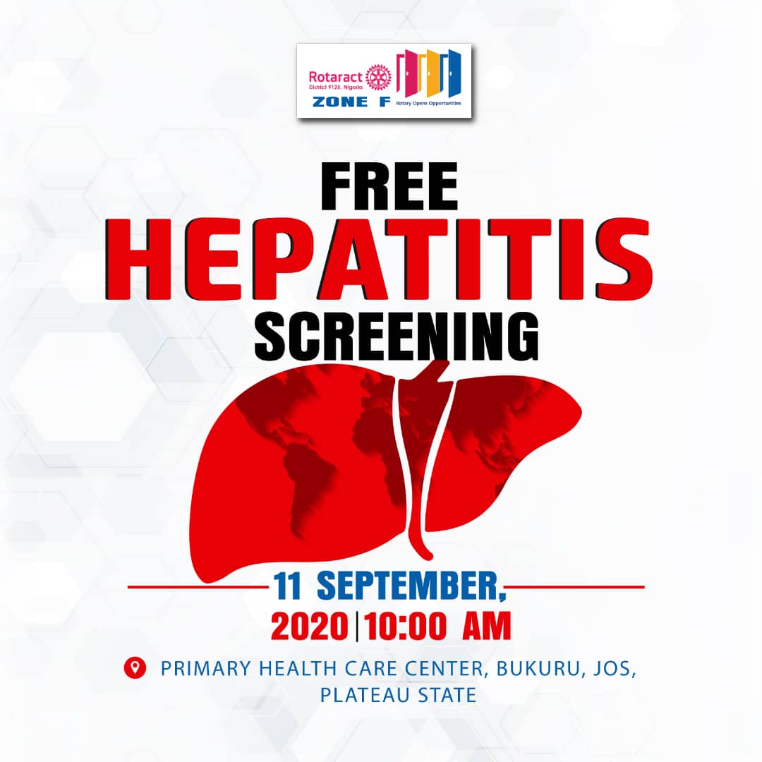 7_rotaractD9127's tweet photo. Rotaractors in Zone F administered free hepatitis tests for those in the Bukuru metropolis while enlightening them of the need to be vaccinated. We are proud to say we are working to achieve a hepatitis free world.
#hepatitiszero https://t.co/PTz7CLs3uI