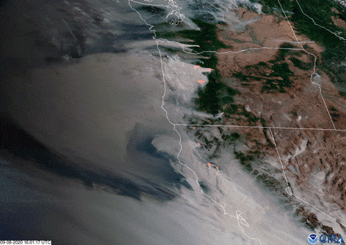 LevelCapGaming's tweet photo. Haven't seen the sun in a while. Can't leave the house, can't really drive to go somewhere that isn't smokey because it's basically the entire West Coast. Just another one of those 2020 things I guess. 😭 https://t.co/Q4nVSC5QTZ