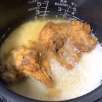 KFCのフライドチキンを使って作る？炊き込みご飯の作り方!