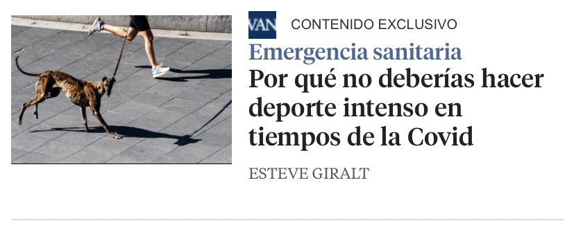 Si no morimos de Covid moriremos de enfermedad cardiovascular. Será peor el remedio de que enfermedad?