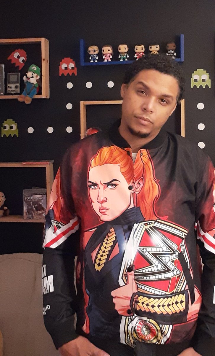 Laboytv's tweet image. The new @BeckyLynchWWE jacket from Chalkline.com is a eye pleaser. The jacket is so bold that no one will be able to stop your love for wrestling and of course the Legendary Becky Lynch. 

Link: chalk-line.com/collections/ww…

#chalkline #nerdlinksStyle