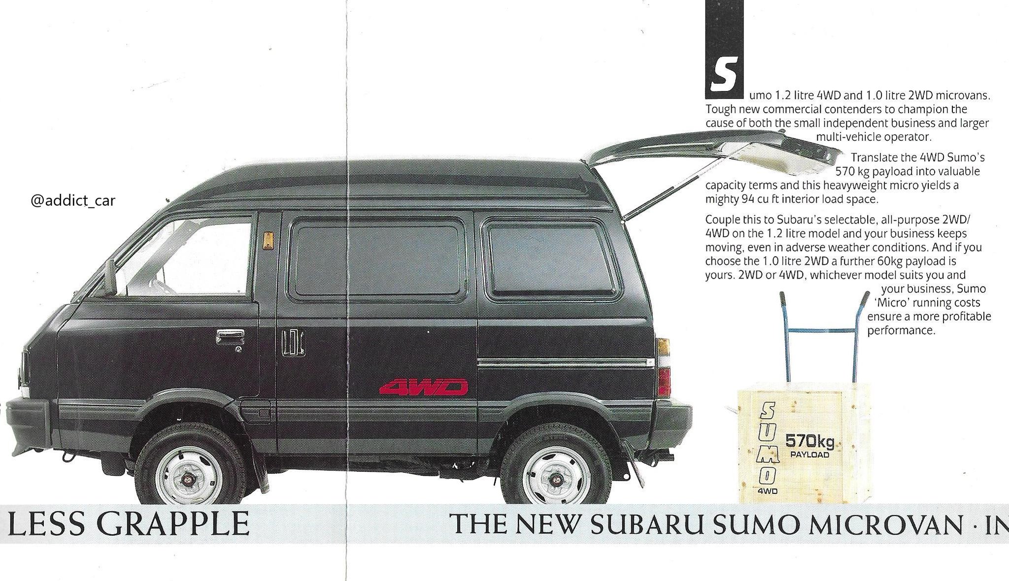 new subaru van