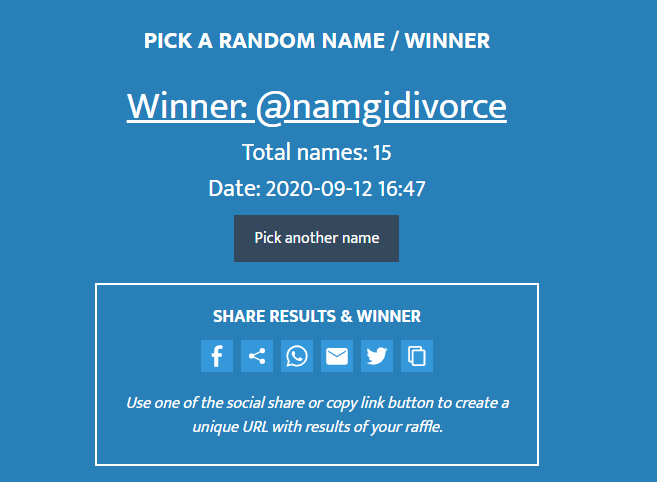 from our total of 15 amazing #NKWK20 contributors the winner for a BTS AU ZINE FULL BUNDLE is...

@namgidivorce congratulations!!! 🥳🐨🎉🐰✨

please DM @btsauzines with your shipping address by sharing this tweet with them!