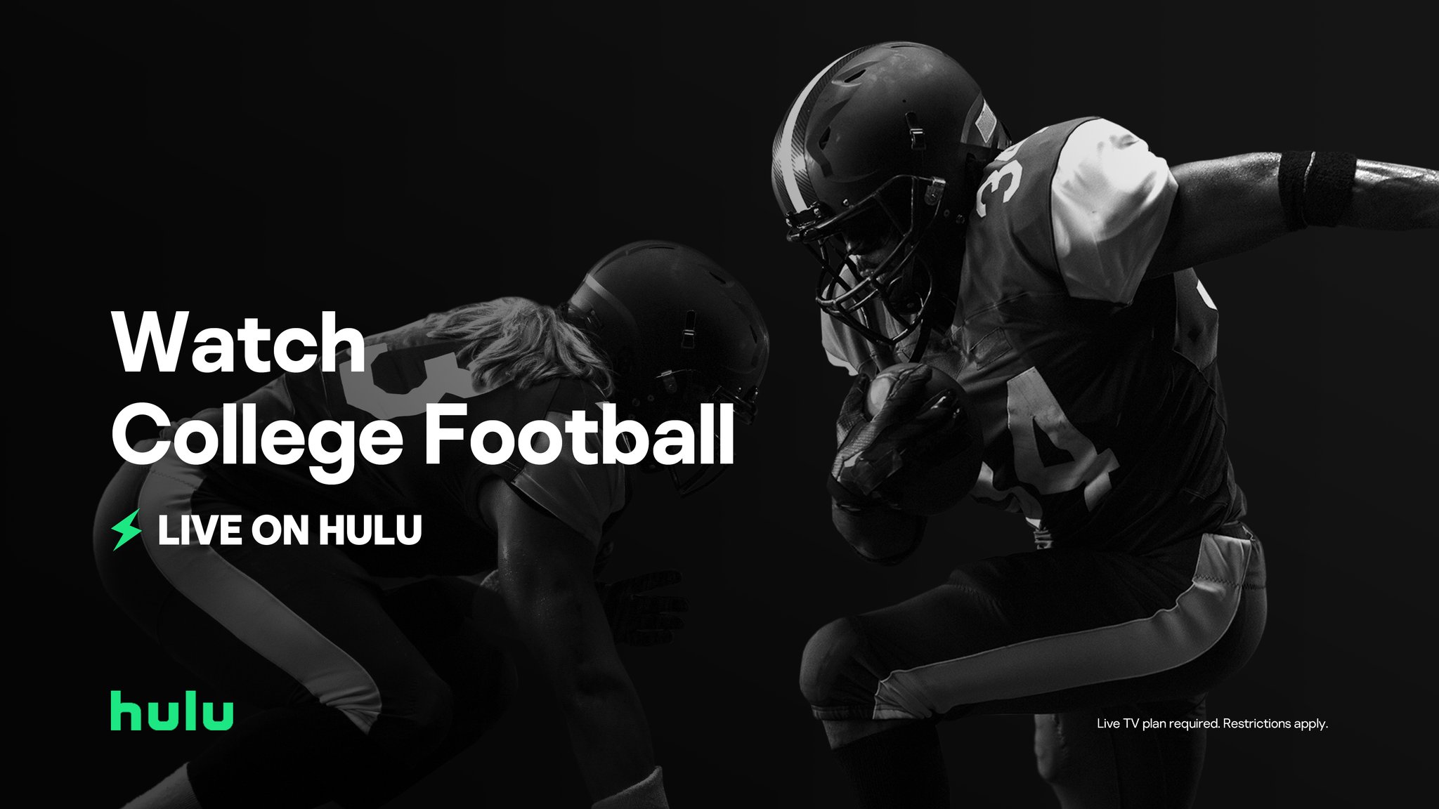 How do i watch college football hotsell on hulu