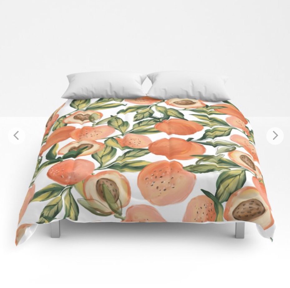 Shop Home Furnishing products from my @society6 Store : One of my best seller designs : Peach Love : Peach Love Comforters SHOP LINK - society6.com/product/peach-… #peach #peaches #homedecor #decor  #apartmenttherapy #duvercover #comforter #bedroomdecor #cute