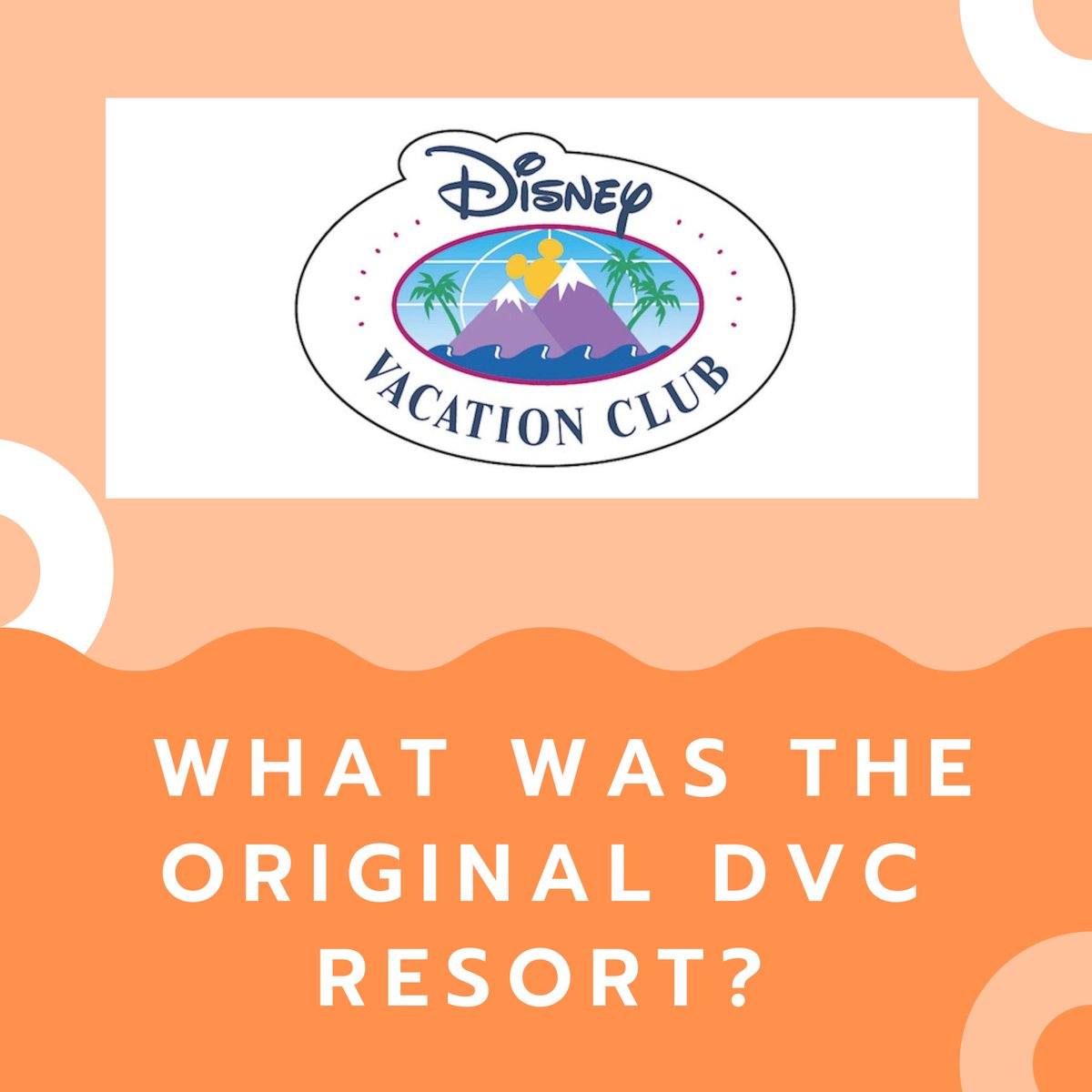 Did you know that this resort was originally just called "Disney's Vacation Club" before changing to the name we know today? #DVC