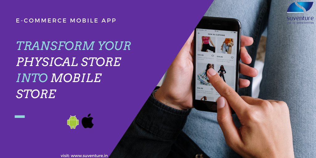 Get an e-commerce mobile app for your business today!

Contact us – suventure.in

#ecommerce  #mobileappdevelopment  #appdevelopment  #onlinestore #COVID19India #visitus #growyourbusiness #suventure #bestappdevelopment
