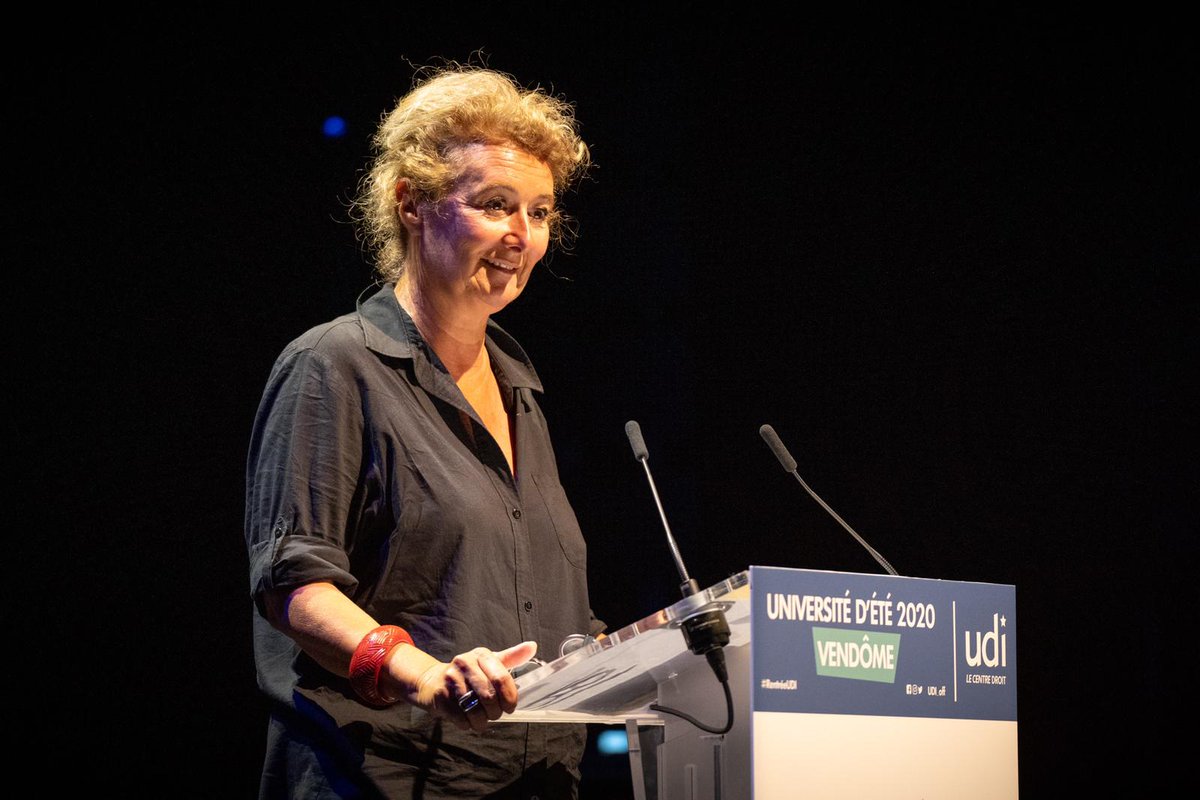 UDI_off's tweet image. « L’écologie qui se méfie du développement et du progrès ne peut apporter de réponses sérieuses à l’urgence climatique. » @Sophie_Auconie #RentreeUDI