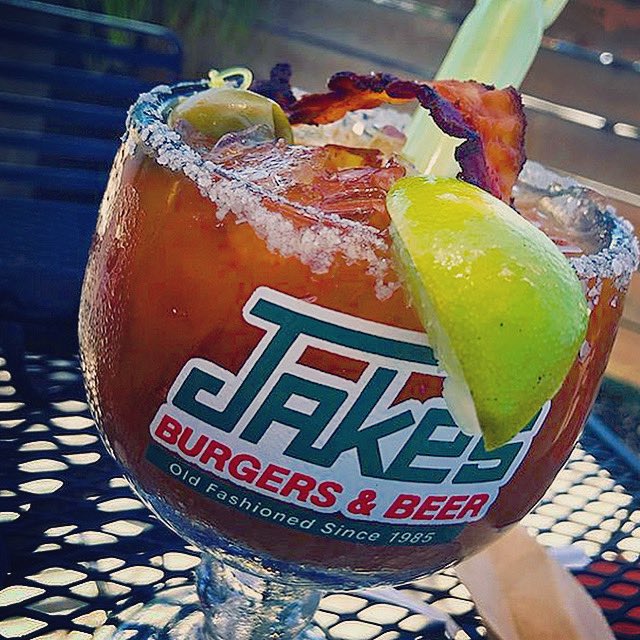Weekends are made for this! 📷 @kimking79 #makeitjakes #weekends #brunch #bloodymarys #hangoverbloodymary #bacon #patiosippin #friendsandfamily #mansfieldtx #friscotx #uptowndallas #fortworth #grapevinetx #grandprairietx #flowermoundtx #drinklocal