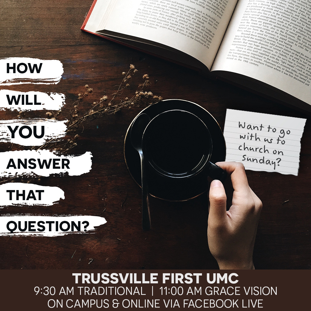 How will YOU answer?
Be sure to join us for services each Sunday - in person or online. https://t.co/dDTgjqr5y7
9:30 AM Traditional | 11:00 AM Grace Vision
#itssunday #worshipanywhere #UMC https://t.co/mMG5rKPzXo