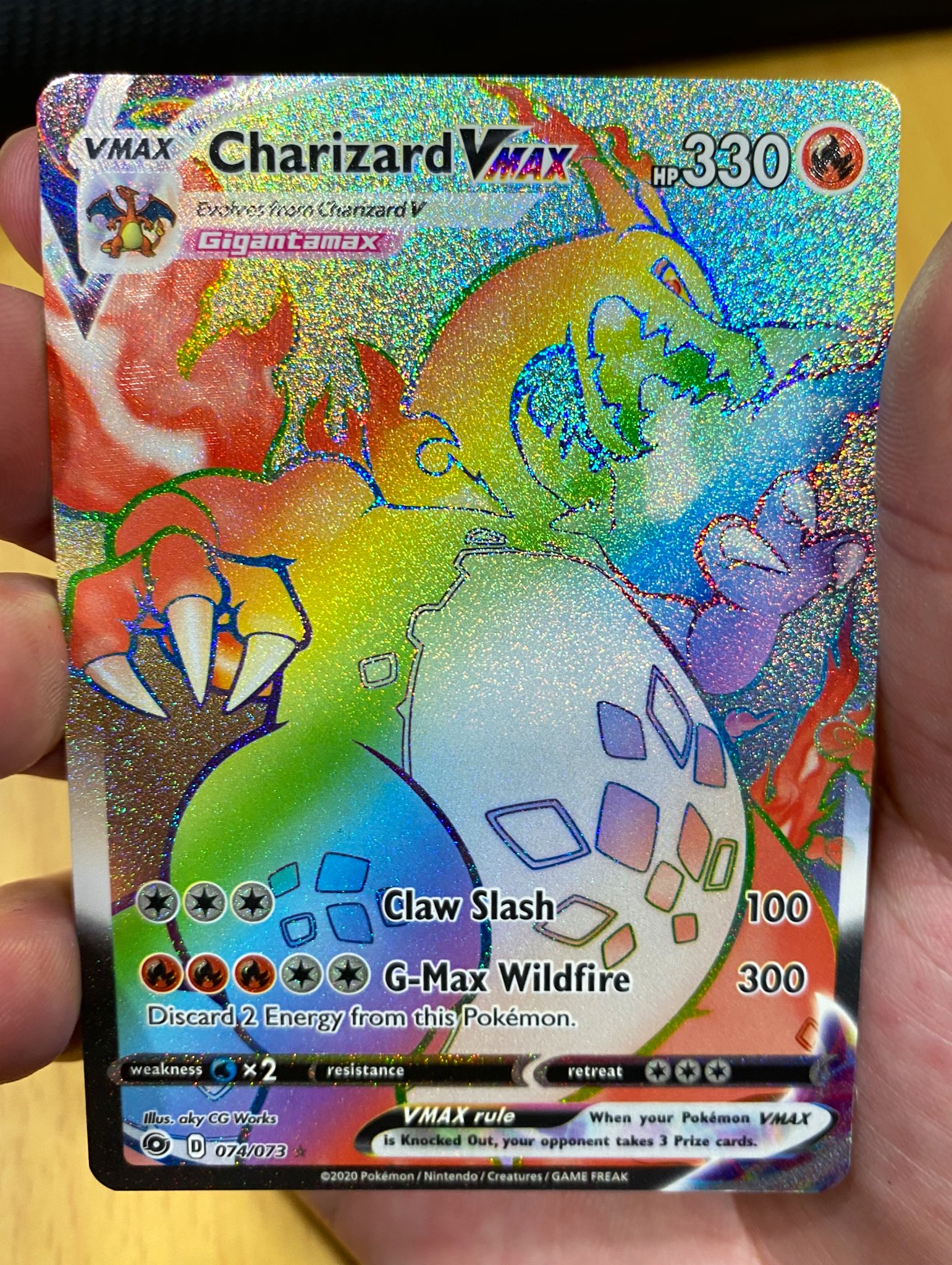 Pokeguardian 在twitter 上 A Closer Look At Hr Charizard Vmax From Champion S Path Thank You Ptcgcollector Read More On Pokeguardian T Co Dhmzyt9d2m T Co Qmdhvvinza Twitter
