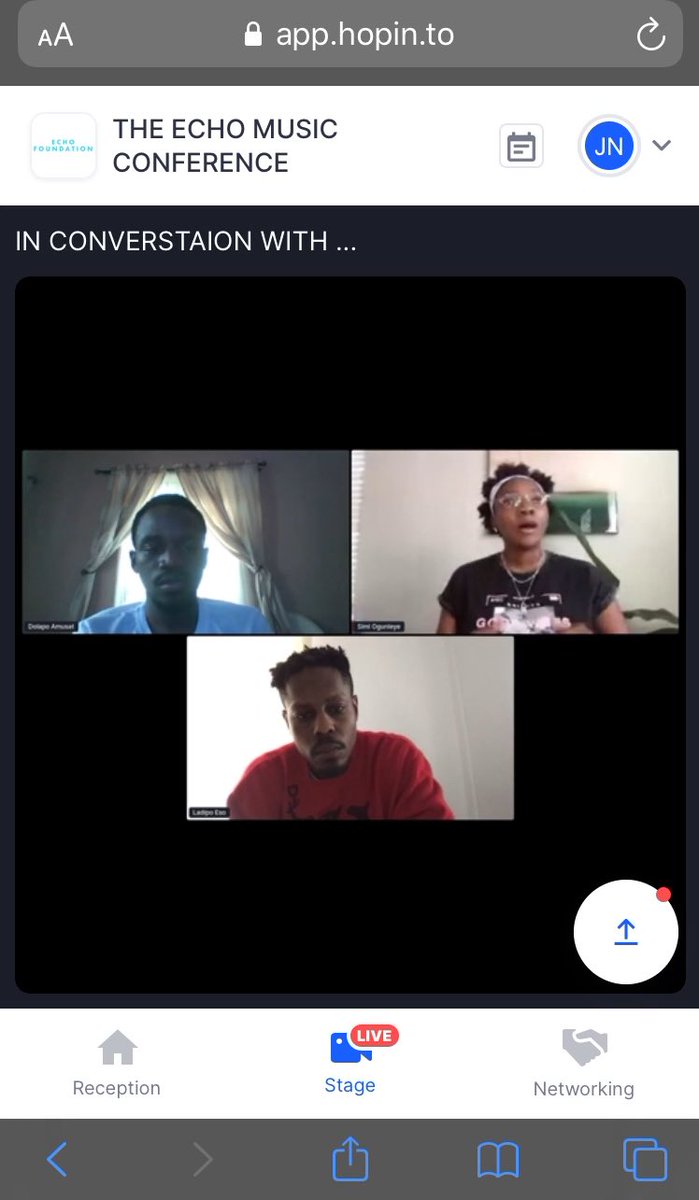 Tobi_Aina's tweet photo. Really enjoyed @theGeekyMidget session with @SympLySimi &amp; @LadiPoe so many gems were dropped https://t.co/B0WvGz7Hn5