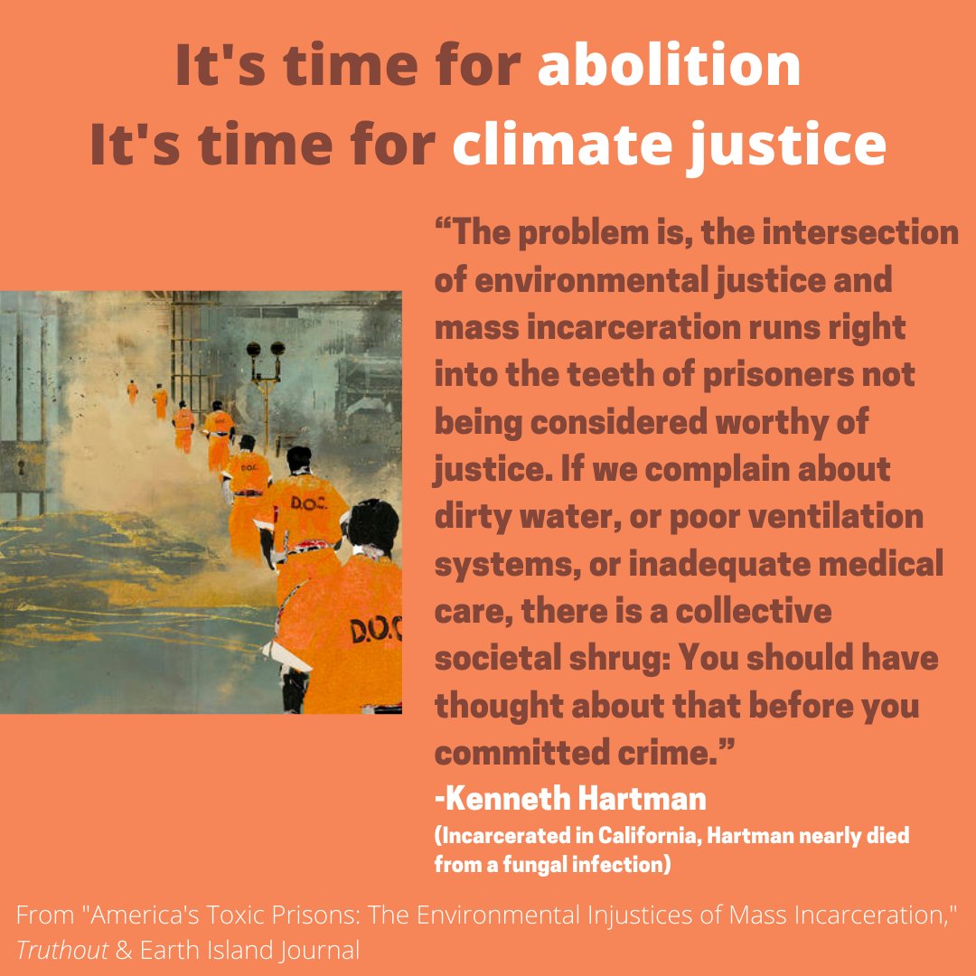 It's time for  #Abolition It's time for  #ClimateJustice