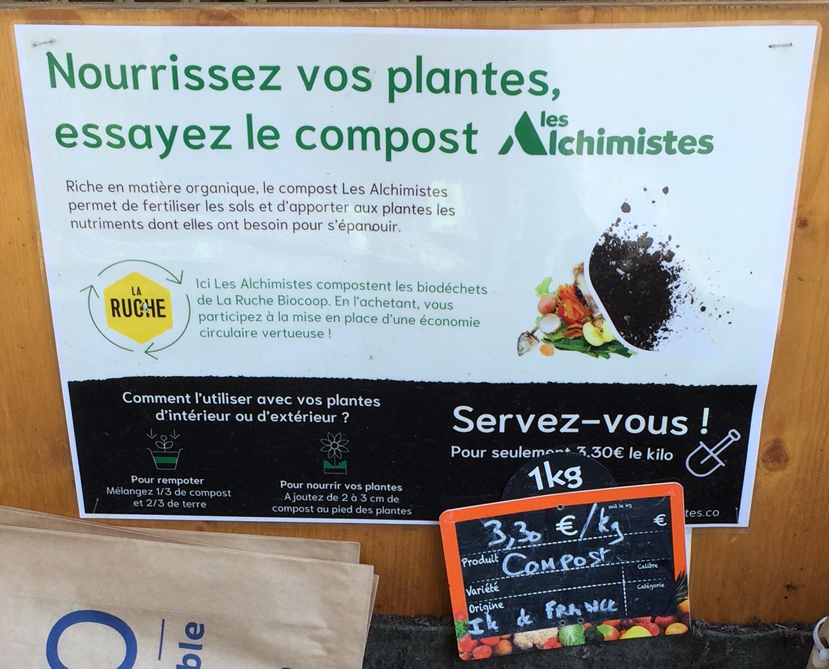 Dechets_Infos's tweet photo. 3 300 € la tonne de compost, tout de même… https://t.co/qbYlMUnEQj