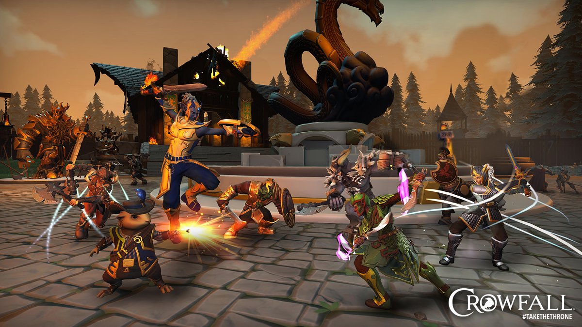 ArtCraftEnt's tweet photo. Crowfall is better with #friends! Refer your friends using your personal #CrowCode. When new Crows join using your code they get 10% off the purchase of any Backer Pack. Don't miss out on the chance to expand your #MurderofCrows #CrowfallGame
https://t.co/rrX5GVvVbR https://t.co/qCMuUWOTe8