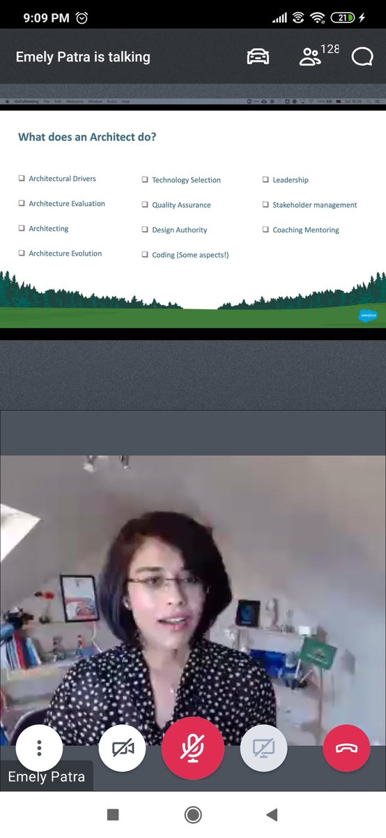 MallikaSFTA's tweet photo. So apt! Living this life :) Architect journey is not easy but really worth it. Architects need to look at big picture. Bridge between Business and IT team 😊 Inspired and motivated to take next steps. Thank you Emely patra 
#TrailheaDX20 #SheforceWIT #Salesforce #BugendaiOhana https://t.co/J3LTdCQ0H6