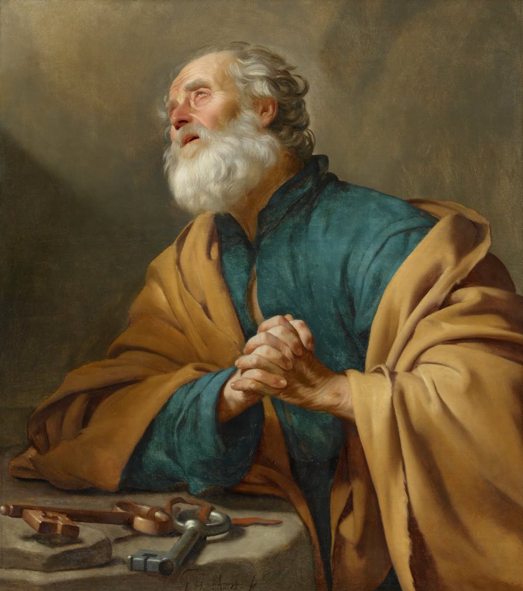 BaroqueQtdien's tweet photo. St. Peter Penitent by Gerard van Honthorst, c.1620 - The Kremer Collection, Amsterdam

#art
#VanHonthorst https://t.co/FbljLjbDD2