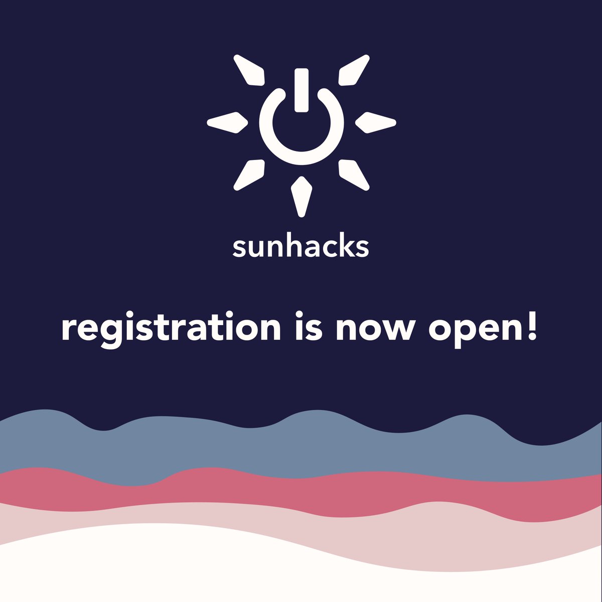 sunhacksio's tweet photo. Registration is live at https://t.co/RPi0Qo5M2n! Join us from October 9th-11th for our first virtual hackathon!

#sunhacks2020 #hackathon #welcomeback #getready #mlh https://t.co/DDZwBReOiD