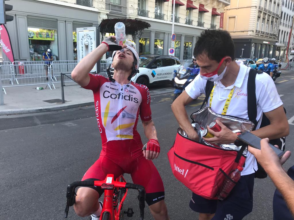 Un visage qui en dit long sur l'intensité de l'arrivée 😋

Bien joué Simone 👊

#CofidisMyTeam #TDF2020