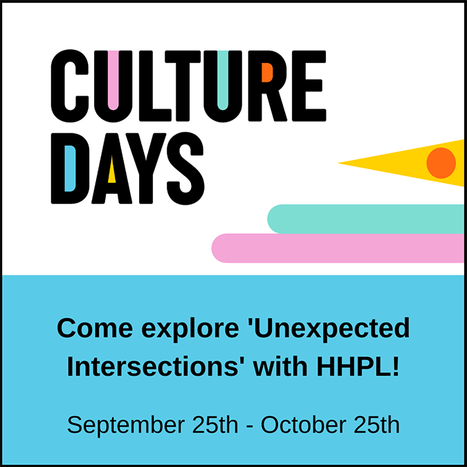 HaltonHillsPL's tweet photo. Celebrate Culture Days 2020 with #HHPL! This year's theme is "Unexpected Intersections". Program details can be found here (https://t.co/3AK9yee0yZ) and (https://t.co/GU3ydRv60e). Follow us on social media for more info
#HHPLCultureDays20 #CultureDays2020 #UnexpectedIntersections https://t.co/zPLDNHjnKC