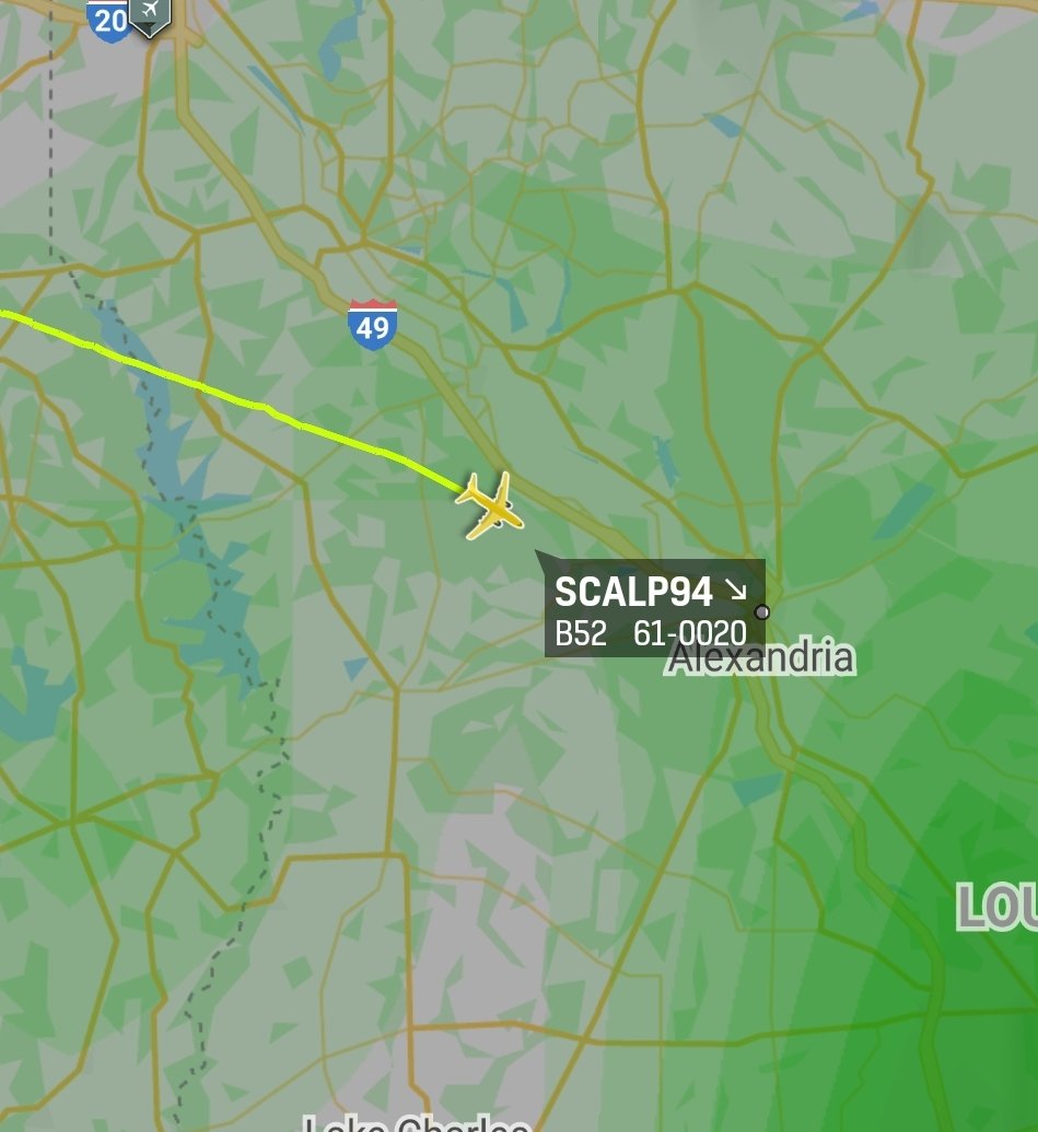 is_keelu's tweet photo. USAF
Boeing B-52H Stratofortress
#SCALP94 61-0020 #Louisiana https://t.co/6ErX27nP0P