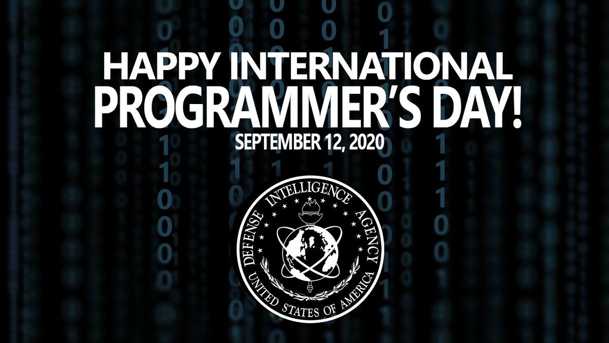 DefenseIntel's tweet image. Today is #DayoftheProgrammer, also known as #InternationalProgrammersDay! Programmers play an important role in our every day lives. At DIA, we rely on our computer &amp;amp; software engineers to help develop codes and present solutions to complex challenges. Thank you for what you do!