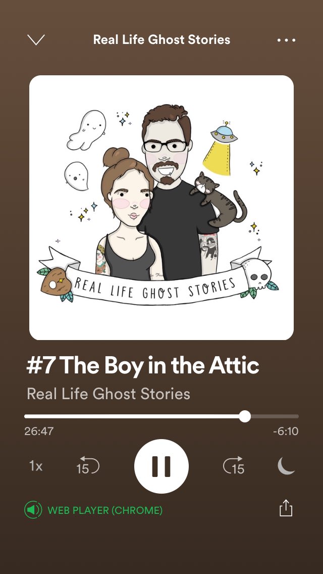 KarpovEmese's tweet photo. Weekending successfully with @RealGhostPod . Having an amazing time! #myweekend #favepodcast #realghoststories https://t.co/EXpCObjO5f