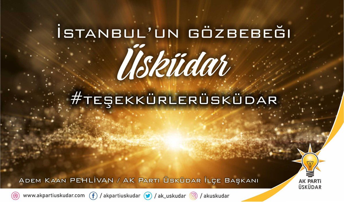 A_KaanPehlivan's tweet photo. Üsküdar Coşkulu...
Üsküdar Heyecanlı...
Üsküdar’da vakit birlik vakti...
Üsküdar’da vakit zafer vakti...

#TeşekkürlerÜsküdar 
#İnandığınYoldaYürü https://t.co/U0kSRxGsMS