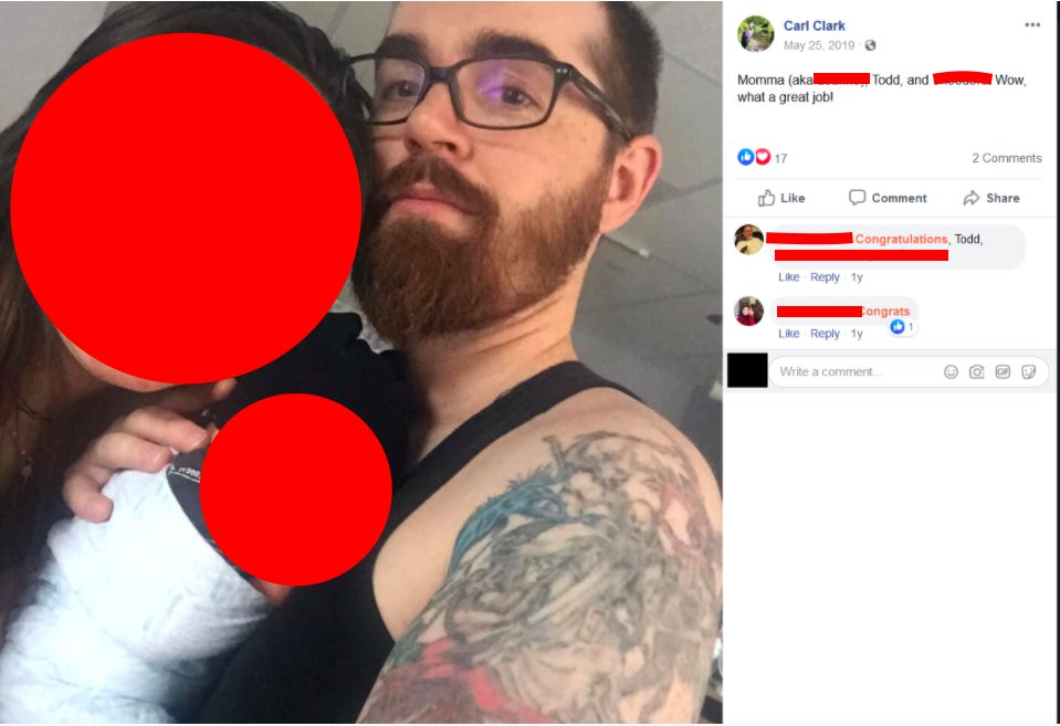 1/ The Proud Boys are rallying in Philly on the 19th and Portland on 26th.Meet "Redleg," aka Todd M. Clark, of Cheshire County, New Hampshire.He's the President of the NH Proud Boys and runs Proud Boys Uncensored, the largest PB channel on Telegram.Clark is also a neo-Nazi.