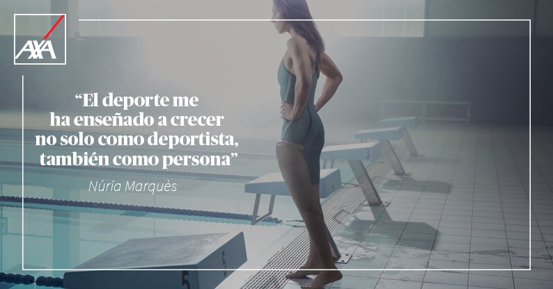 axasanturtzi's tweet photo. Nuestra campeona @Nuria Marqués tiene muy claro lo que ha aprendido de la natación https://t.co/jWk6dYuaFs