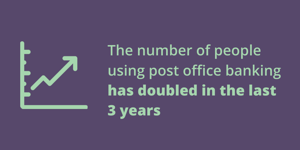 CitizensAdvice's tweet photo. Post offices are loved and valued by local communities, but their future is uncertain. 

➡️ We're urging the government to increase the funding it provides to post offices. Our Senior Policy Researcher @gbyrne03 outlines why ⤵️ 
 https://t.co/H7IsKSrtMx https://t.co/FgitbenbU3