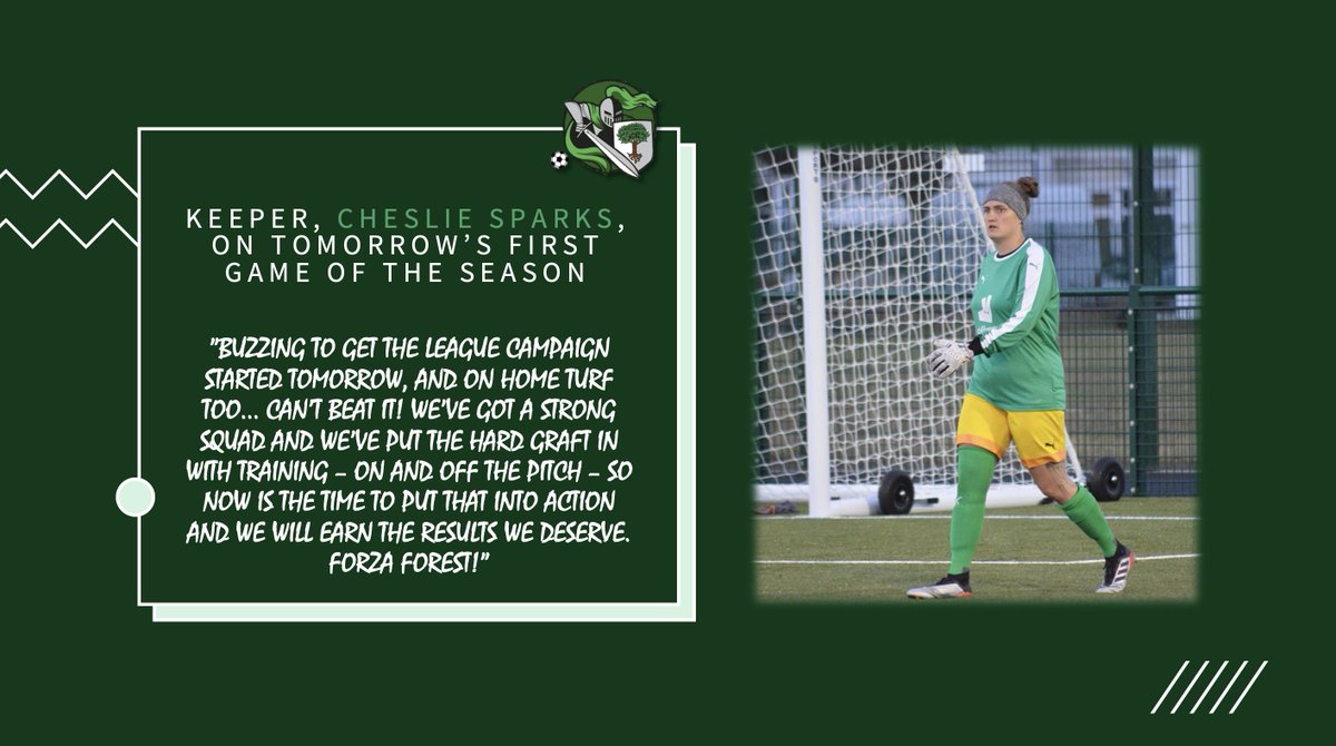 RomfordtownWFC's tweet photo. Let's hear from our GK @chelsiejsparks ahead of tomorrow's start to the season: https://t.co/Oek4tzpMpM